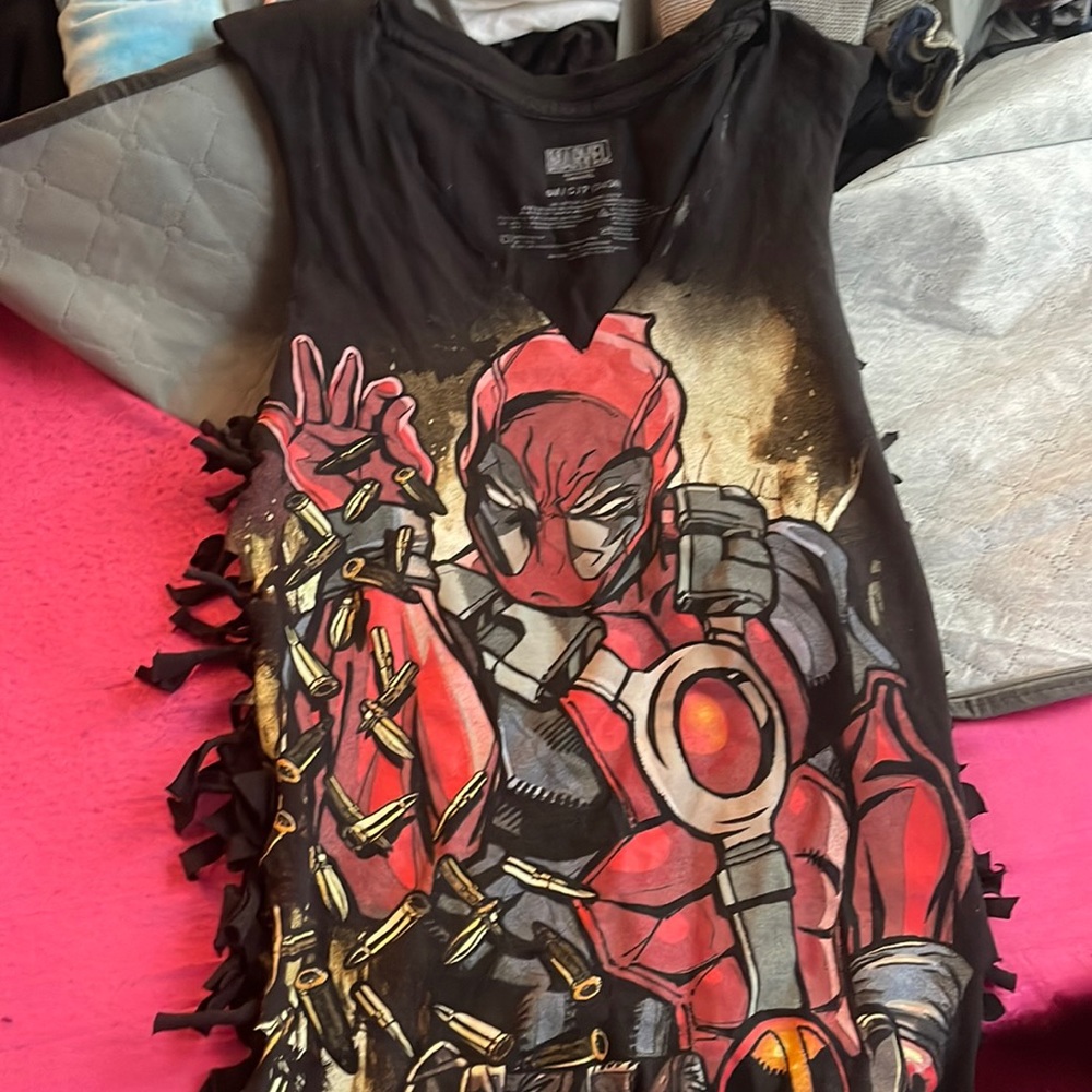 deadpool tank top